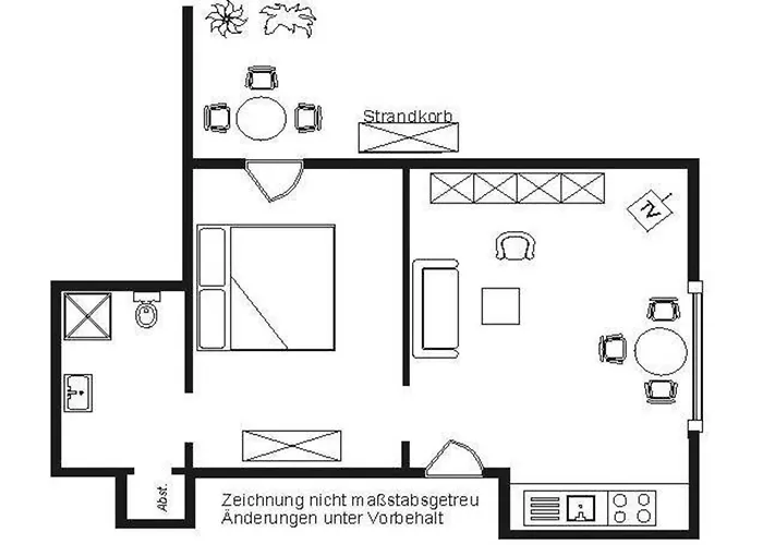 Suedstrandstuebchen Lejlighed *
